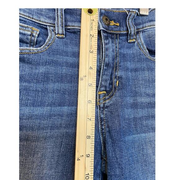 Sneak Peek Medium wash distressed skinny jeans - Juniors Size 9 - Picture 11 of 12